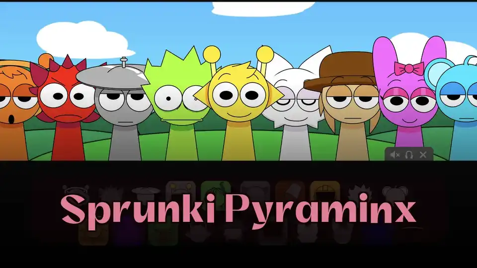 Sprunki Pyraminx: Play Sprunki Pyraminx on Spunky Play